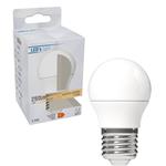 LED lamp E27 warmwit 2700K - 2.5W 250 lumen - mat glas - G45 kogel - vervangt 25W