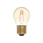 LED Lamp goud E27 - Gloeilamp design - Dimbaar extra warm wit - 1800K