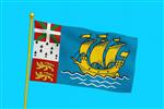 Vlag Saint Pierre en Miquelon 300x450 cm