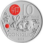 San Marino 10 Euro 2023 'De Chinese Maankalender - Konijn'