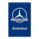 Mercedes Kundendienst 40x60 cm reclamebord