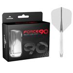 Mission Force 90 New Moulded Flight & Shaft System Clear  No2/No6/Slim