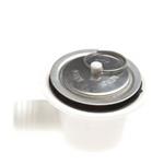 Smev Afvoerplug Haaks 20mm Compleet