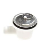 Smev Afvoerplug Haaks 20mm Compleet