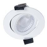 LED's Light PRO downlight inbouwspot Ø 68mm - Spatwaterdicht - Dimbaar - Universeel - Wit