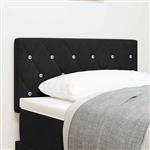 vidaXL Hoofdbord met hoofdeinde Zwart 80 cm Nep Leer