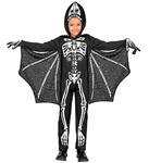Halloween Kostuum Zwart Wit Kind Vleermuis