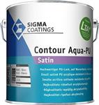Sigma (S2U) Contour Aqua -PU Satin - 2,5 ltr - Wit
