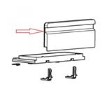 Dometic Freezer flap door 2412195311