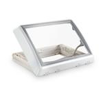 Dometic Midi Heki Style 70x50cm Beugel/Ventilatie Crèmewit