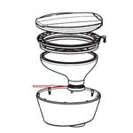 Dometic CTW4110 Afdichter Bak Zwart