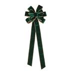 Groen Gouden Strik Velvet 78cm