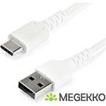 StarTech.com USB 2.0 naar USB-C kabel 1m wit