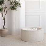 Ballenbad - Rib Velvet - 90x40cm - Créme Excl ballen