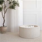 Ballenbad - Rib Velvet - 90x40cm - Créme Excl ballen