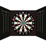 Bull's Magnetic Paper Dartboard Cabinet Set