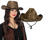 Cowboy Hoed Bruin Beige Luipaard