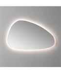 Spiegel Sanilux Organisch 120cm Met LED Verlichting Incl. Spiegelverwarming