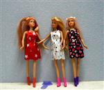 Drie DEFA CLONE china poppen spreidarmen [pop0197]