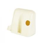 Remiflair 1 Eindkap met Bevestiging Rechts Crèmewit