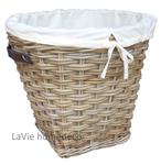 Grote rieten wasmand diameter 50cm