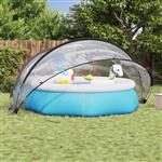 vidaXL Pooldome Doorzichtig 405 x 405 x 192 cm PVC