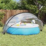 vidaXL Pooldome Doorzichtig 336 x 322 x 160 cm PVC