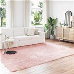 vidaXL Nep Schapenvacht Tapijt Tafalla Roze 240 x 340 cm Polyester