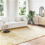 vidaXL Nep Schapenvacht Tapijt Tafalla Crème 200 x 280 cm Polyester