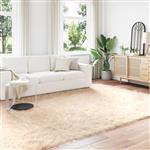 vidaXL Nep Schapenvacht Tapijt Tafalla Beige 240 x 340 cm Polyester