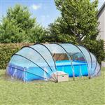 vidaXL Zwembad Tent Koepel Doorzichtig 538 x 440 x 204 cm PVC