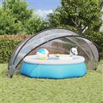 vidaXL Pooldome Doorzichtig 500 x 500 x 236 cm PVC