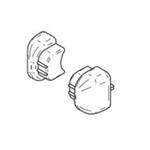 Thule Slide-Out 550 Van Einddoppen voorkant