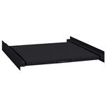 vidaXL Wasmachine Tussenplank Zwart 60 x 60 x 8 cm Staal