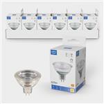 LED's Light LED lamp met GU5.3 fitting - Dimbaar warm wit - 7W vervangt 50W - MR16