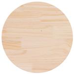 vidaXL Tafelblad Ø50x2,5 cm massief grenenhout