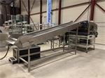 Sorma W12-126 afweegmachine met elevator, punnet ontnester en vuller