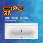 Ligbad Lima 160X70X41 Cm Wit