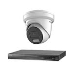 Hikvision 4 MP IP camerabewaking set 1 EXIR camera