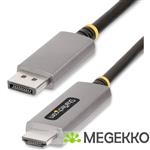 StarTech.com 2m DisplayPort naar HDMI Adapter Kabel, 8K 60Hz, 4K 144Hz, HDR10, Actieve DP 1.4 naar H