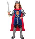 Koning Kostuum Blauw Rood Jongen