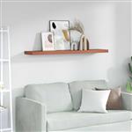 vidaXL Wandplank Wandgemonteerd Rood 120 x 23,5 x 4 cm Bewerkt hout