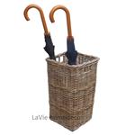 Rieten paraplumand Square