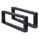 Ophangbeugel Differnz 2.5x44x15 cm Zwart