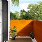 vidaXL Balkonscherm Oranje 120x700 cm 100% Polyester Oxford