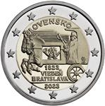 Slowakije 2 Euro 2023 '200 Jr. Exprespost Wenen - Bratislava