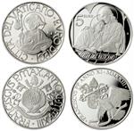 Vaticaan 5 Euro + 10 Euro 2023 ''Apostelen Johannes en Jakobus'