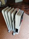 Elektrische radiatorkachel op olie.