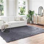 vidaXL Nep Schapenvacht Tapijt Tafalla Antraciet 240 x 340 cm