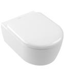 Toilet Villeroy & Boch Skyla Combipack met Zitting 49x36x35 cm TwistFlush Wit Alpine CeramicPlus